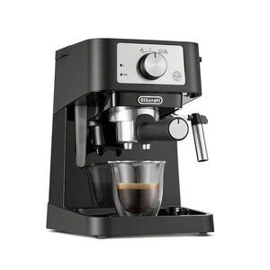 DeLonghi -  33.8 Ounces Semi-Automatic Espresso Machi Black